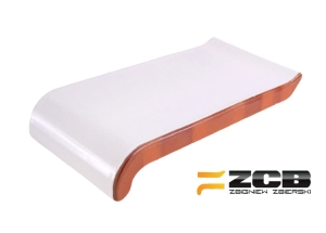 Płytki parapetowe ceramiczne ZCB białe
