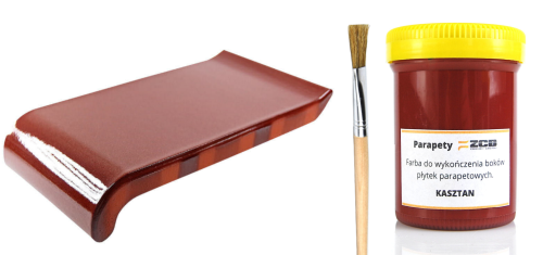 farbka do boków kasztan