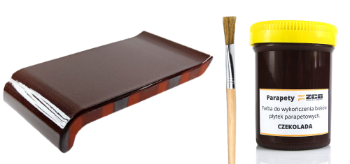 farbka do boków czekolada