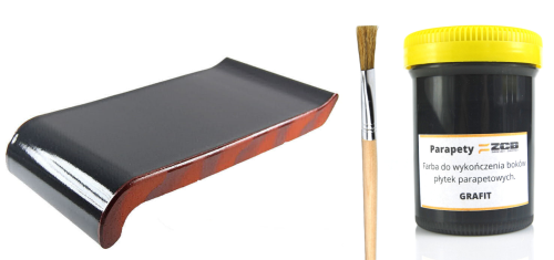 farbka do boków grafit